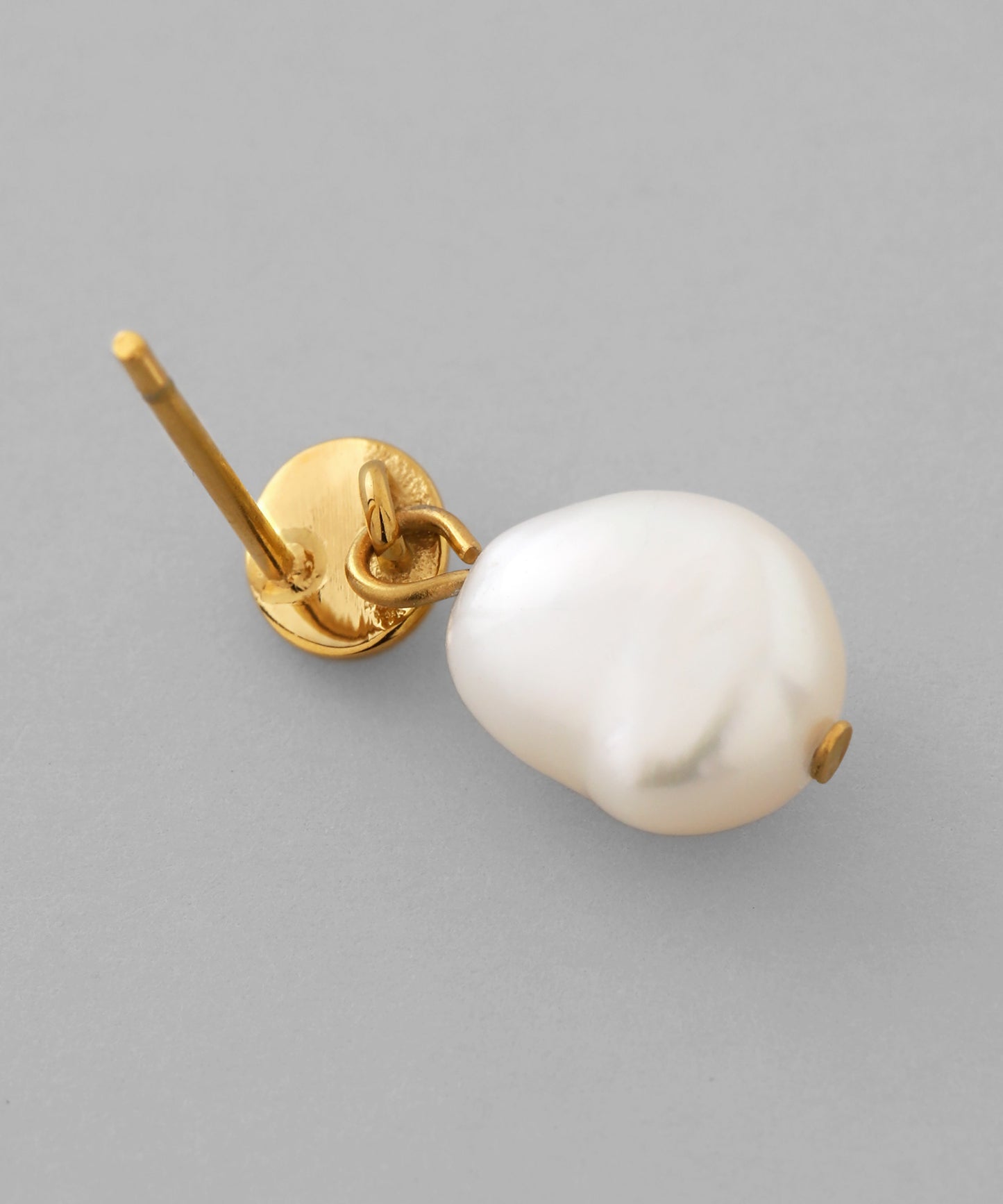 【Stainless Steel IP】Freshwater Pearl Earrings