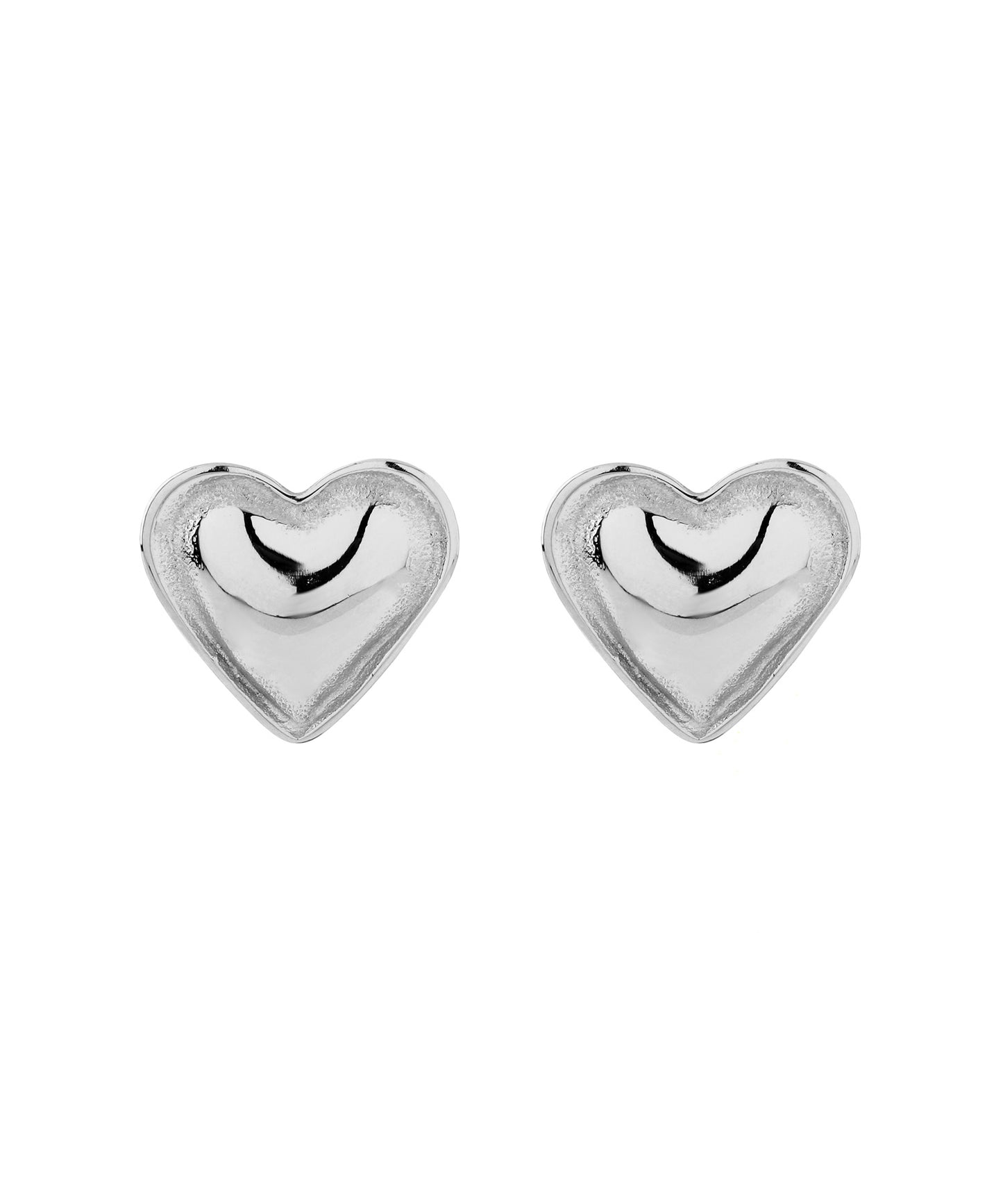 【Stainless Steel IP】Heart Earrings