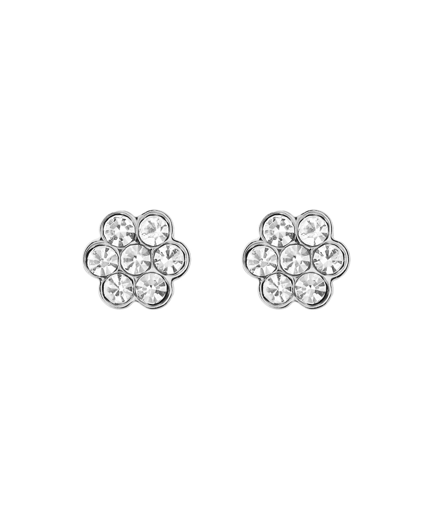 【Stainless Steel IP】Bijou Flower Earrings