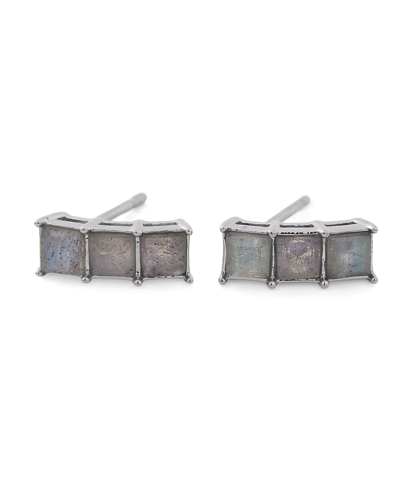 Gemstone Earrings [Stainless Steel]