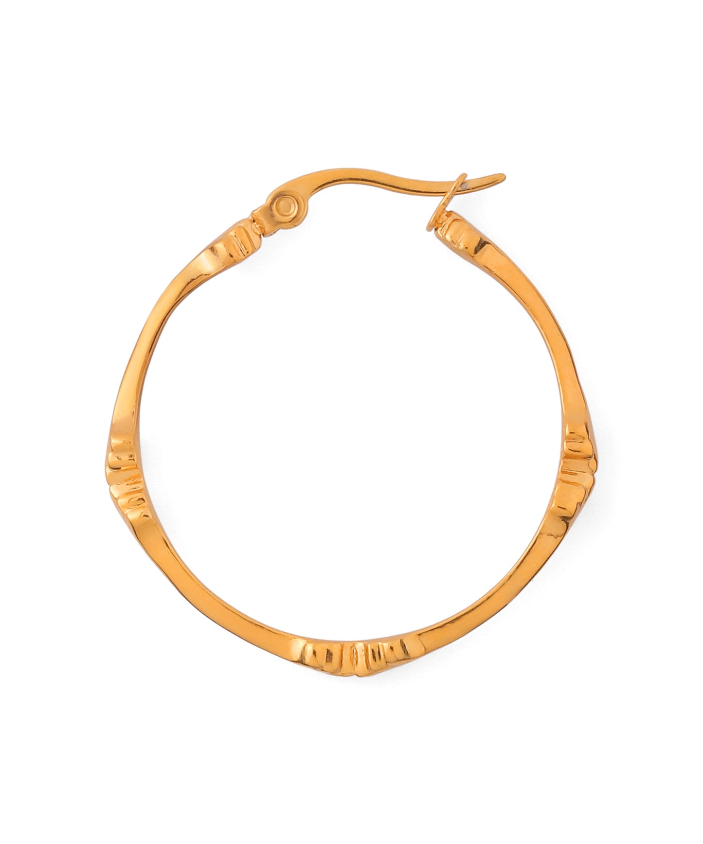 Design Hoop Earrings [Surgical Stainless Steel]