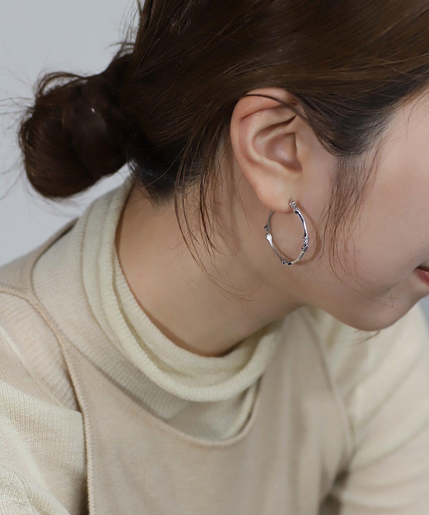 Design Hoop Earrings [Surgical Stainless Steel]