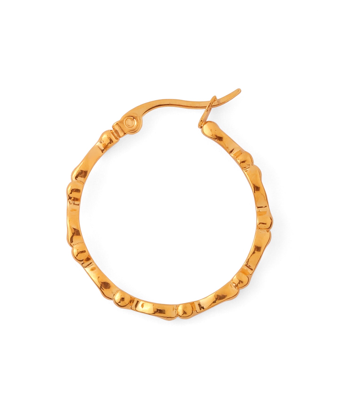 Design Hoop Earrings [Surgical Stainless Steel]