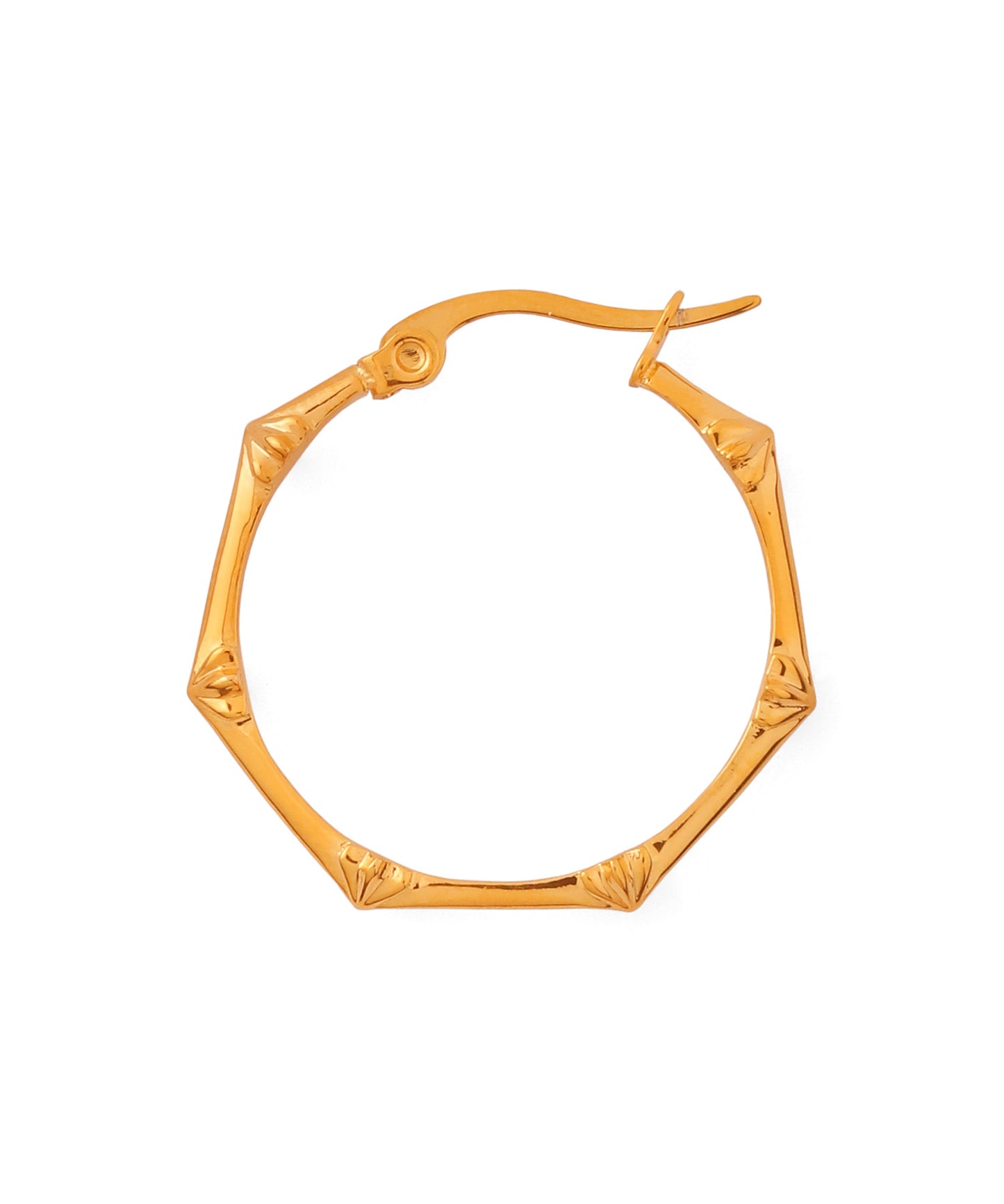 Design Hoop Earrings [Surgical Stainless Steel]