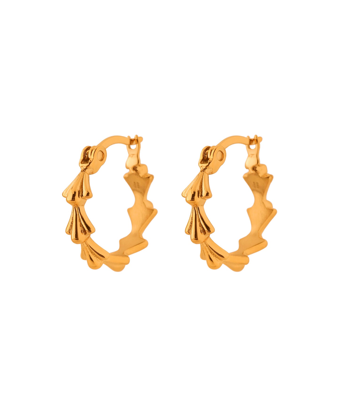 Design Hoop Earrings [Surgical Stainless Steel]