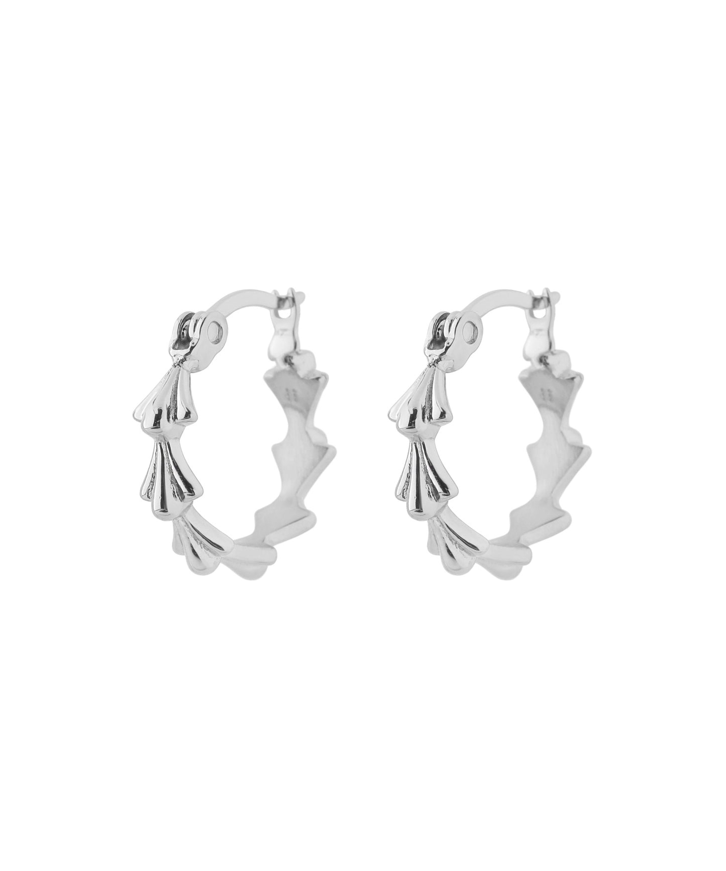 Design Hoop Earrings [Surgical Stainless Steel]