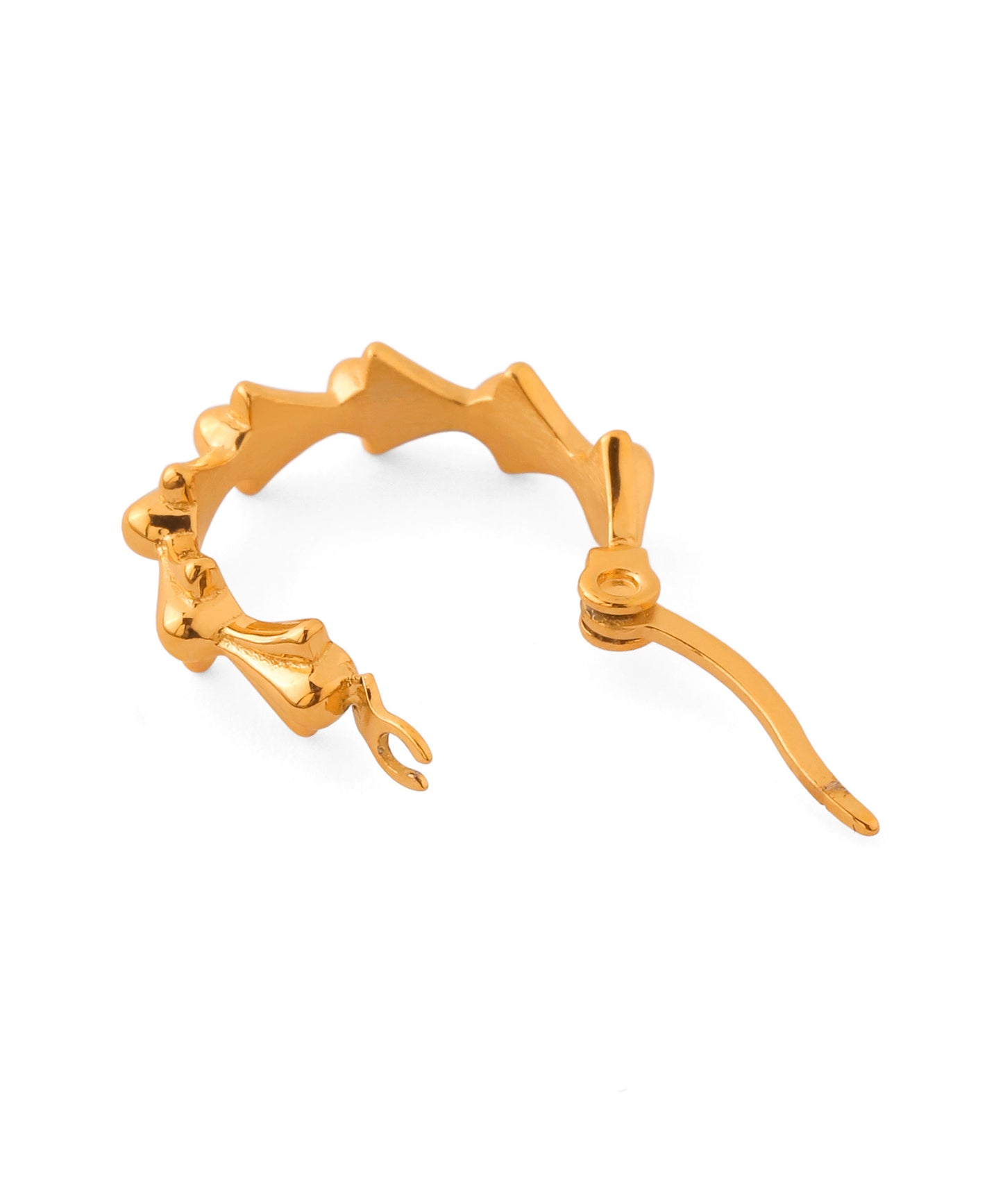 Design Hoop Earrings [Surgical Stainless Steel]