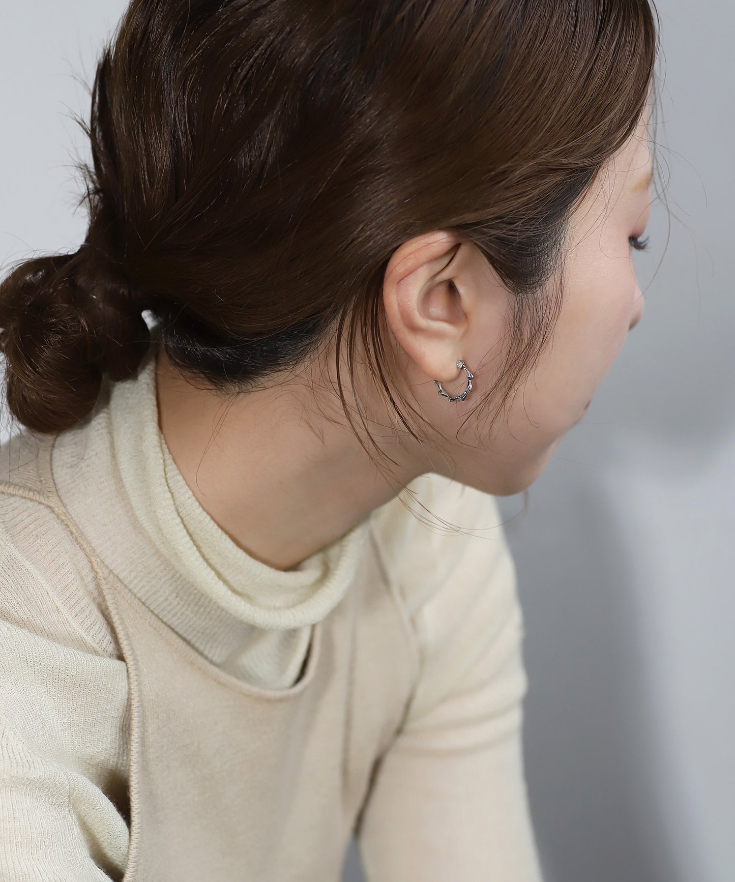 Design Hoop Earrings [Surgical Stainless Steel]