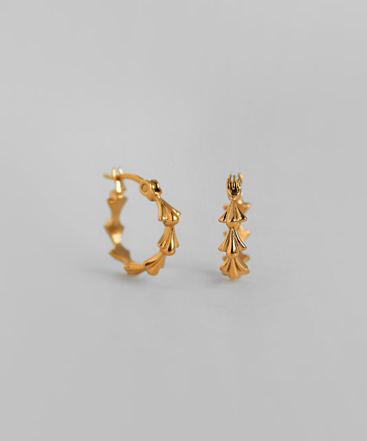 Design Hoop Earrings [Surgical Stainless Steel]