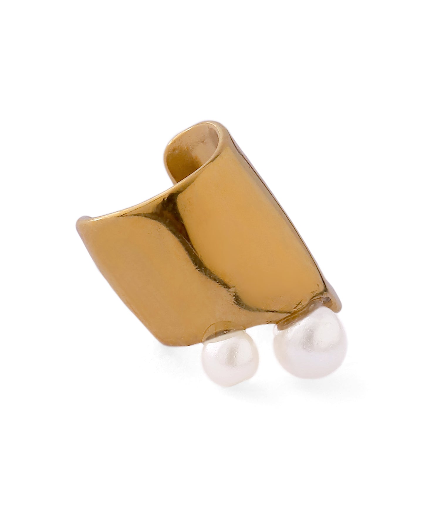 Pearl Ear Cuff [Surgical Stainless Steel]