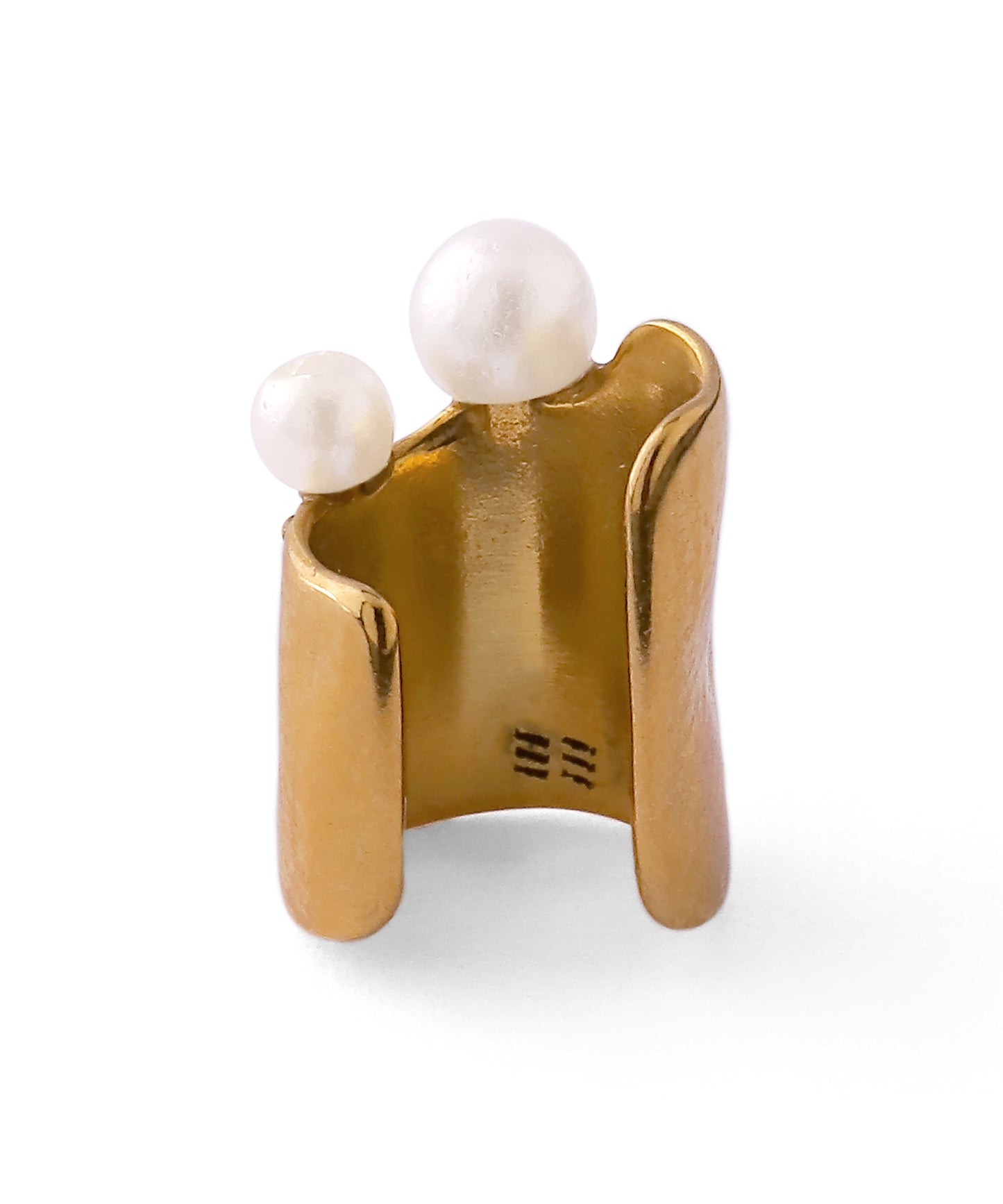 Pearl Ear Cuff [Surgical Stainless Steel]