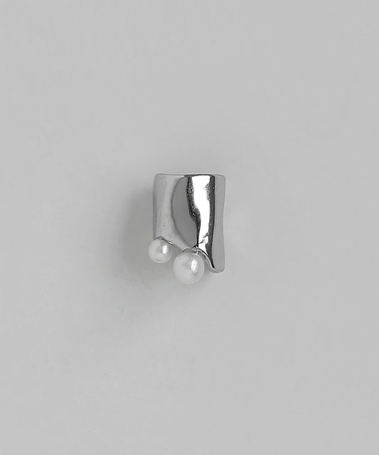 Pearl Ear Cuff [Surgical Stainless Steel]