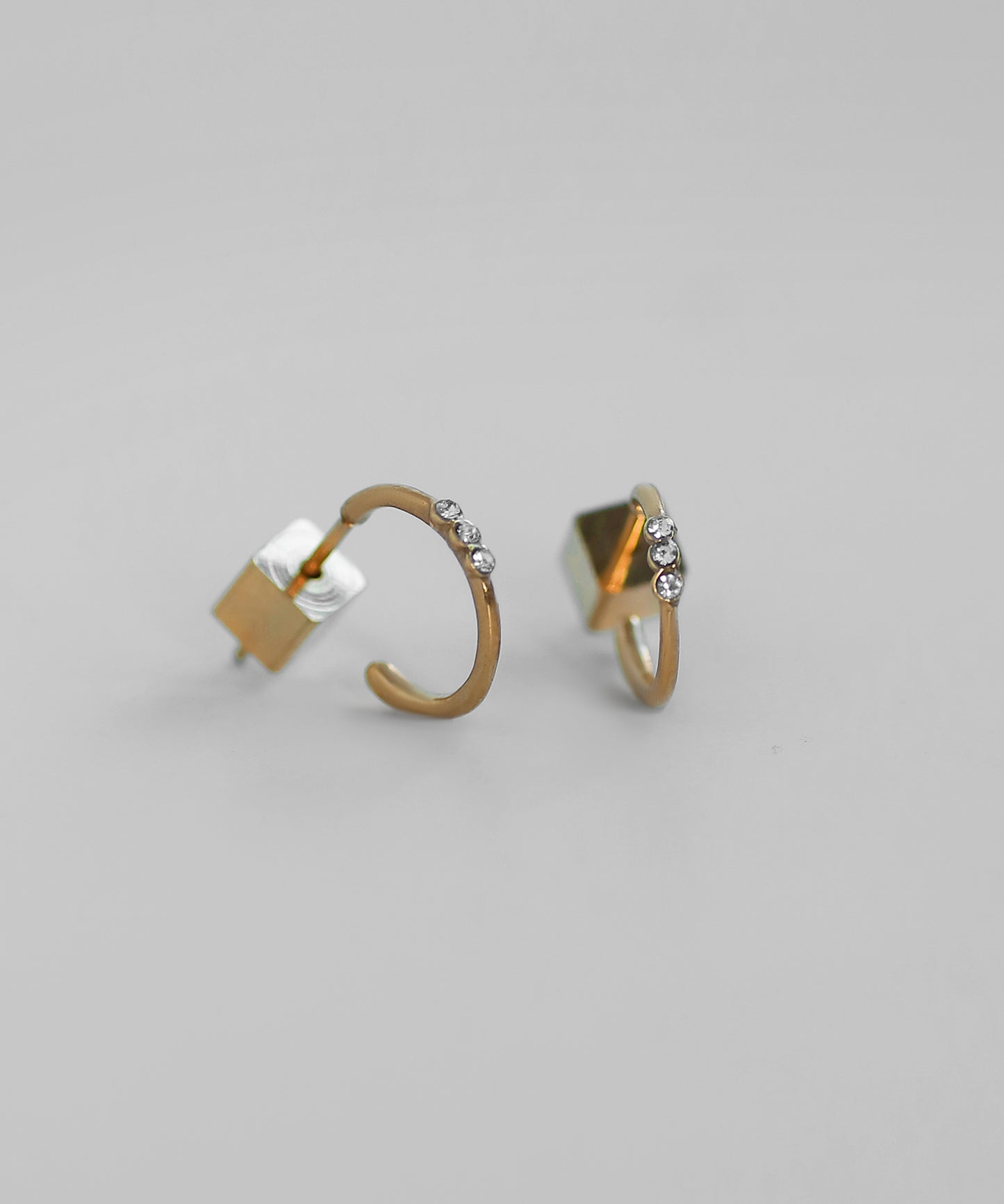 Bijou Hoop Earrings [Surgical Stainless Steel]