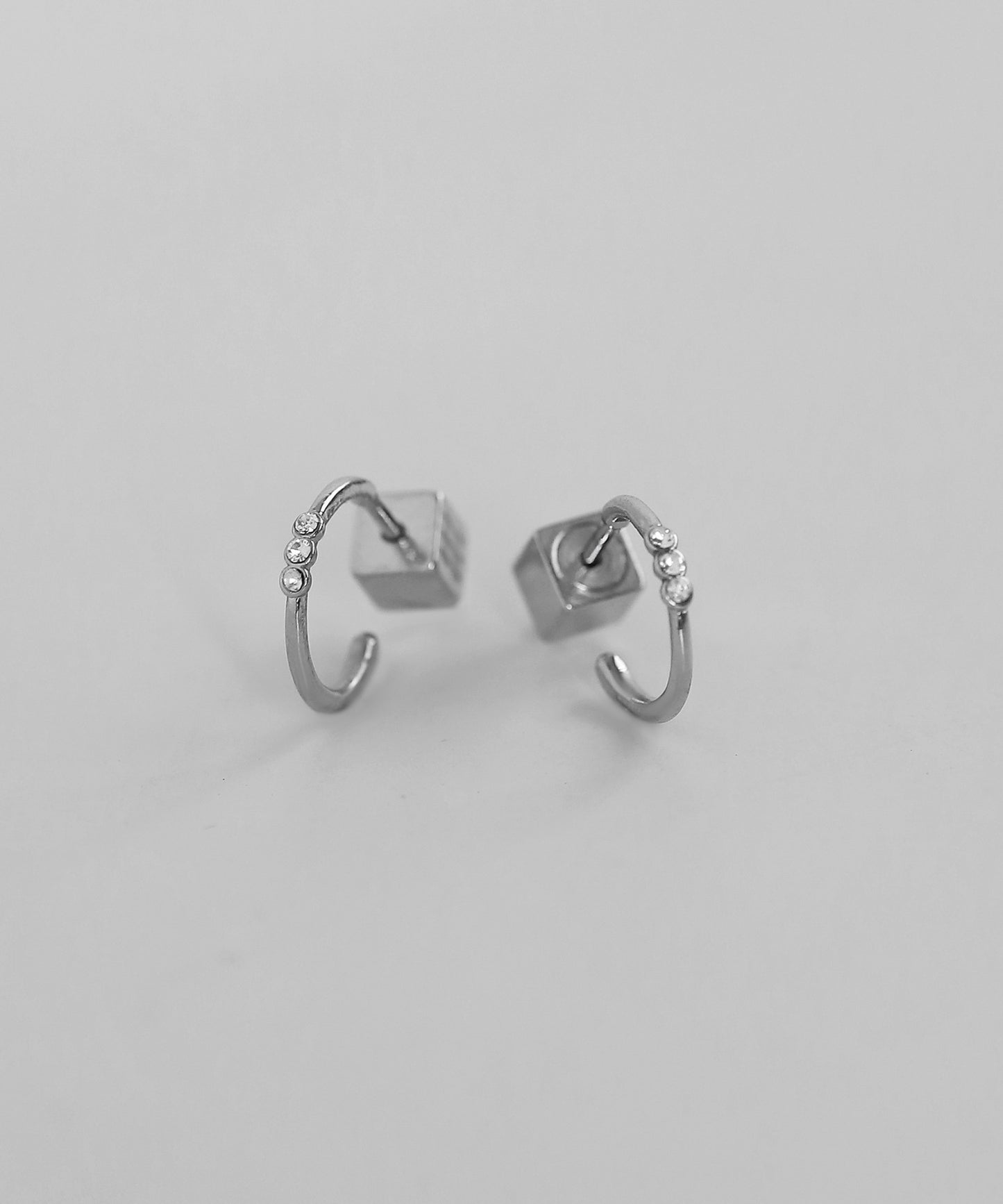 Bijou Hoop Earrings [Surgical Stainless Steel]