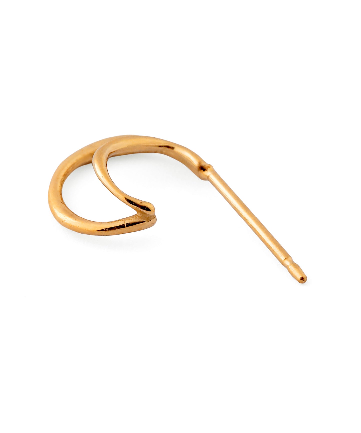 Double Line Hoop Earrings [Surgical Stainless Steel]