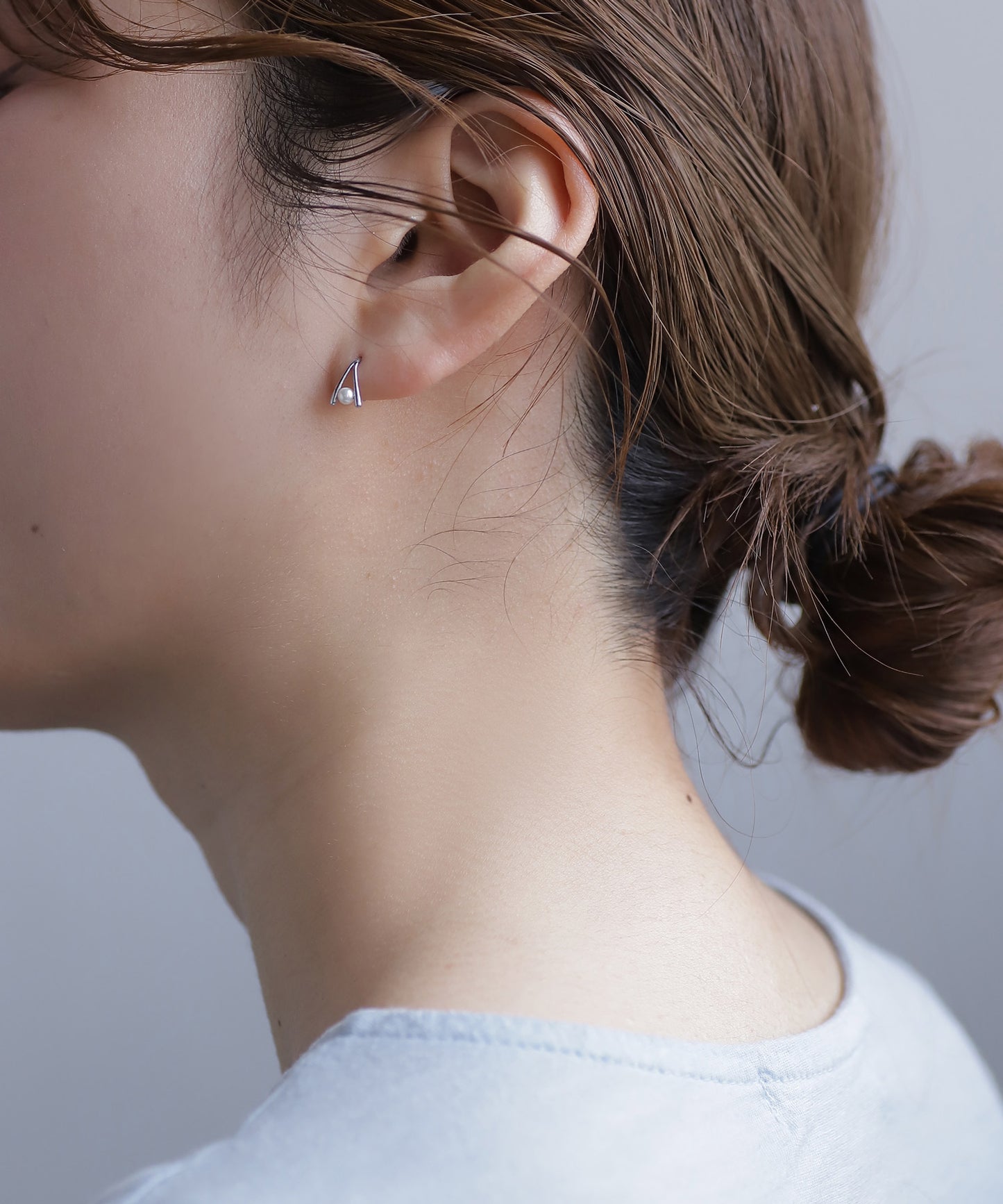 Pearl Hook Earrings [Surgical Stainless Steel]