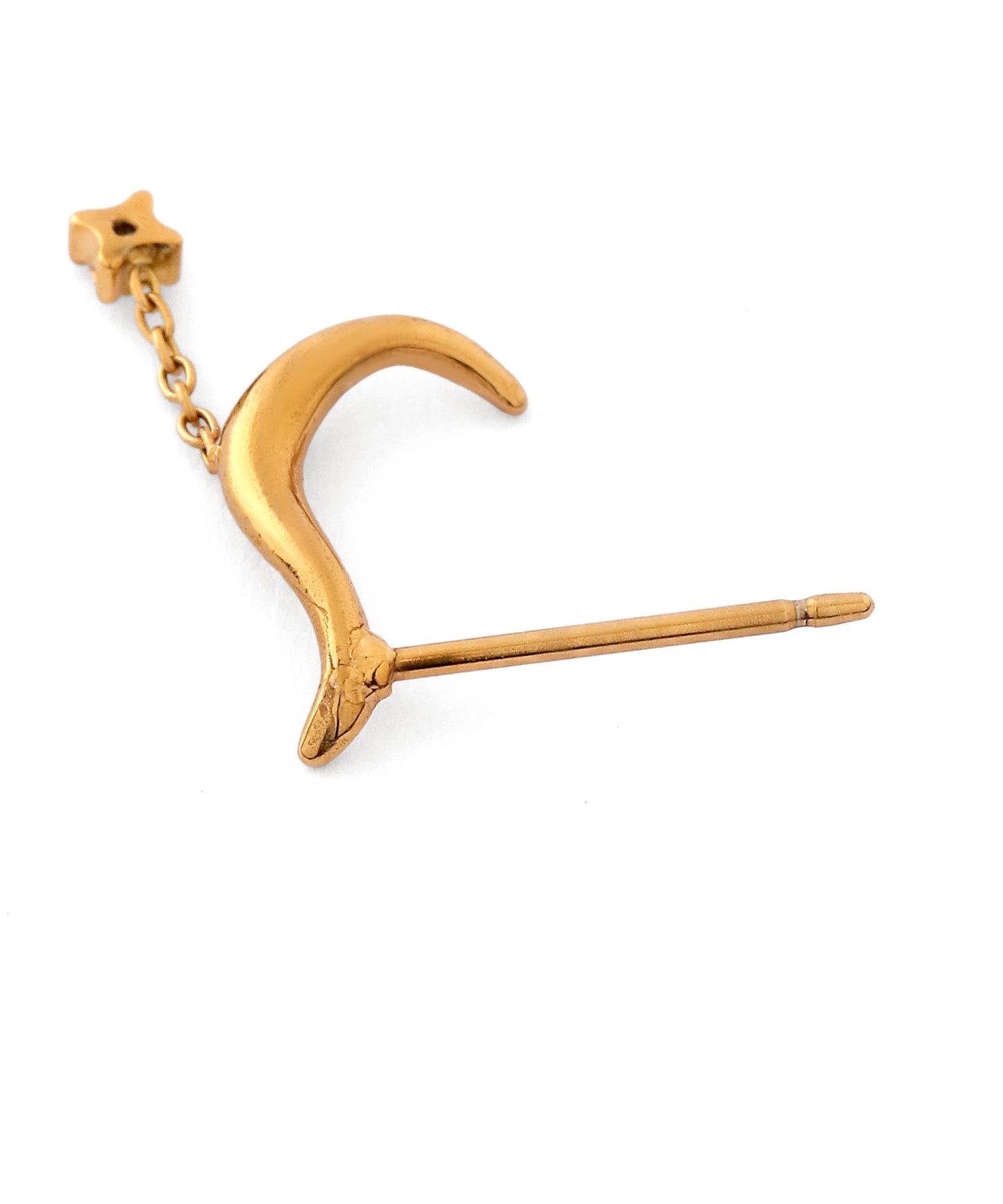 Bijou Curl Earrings [Stainless Steel]