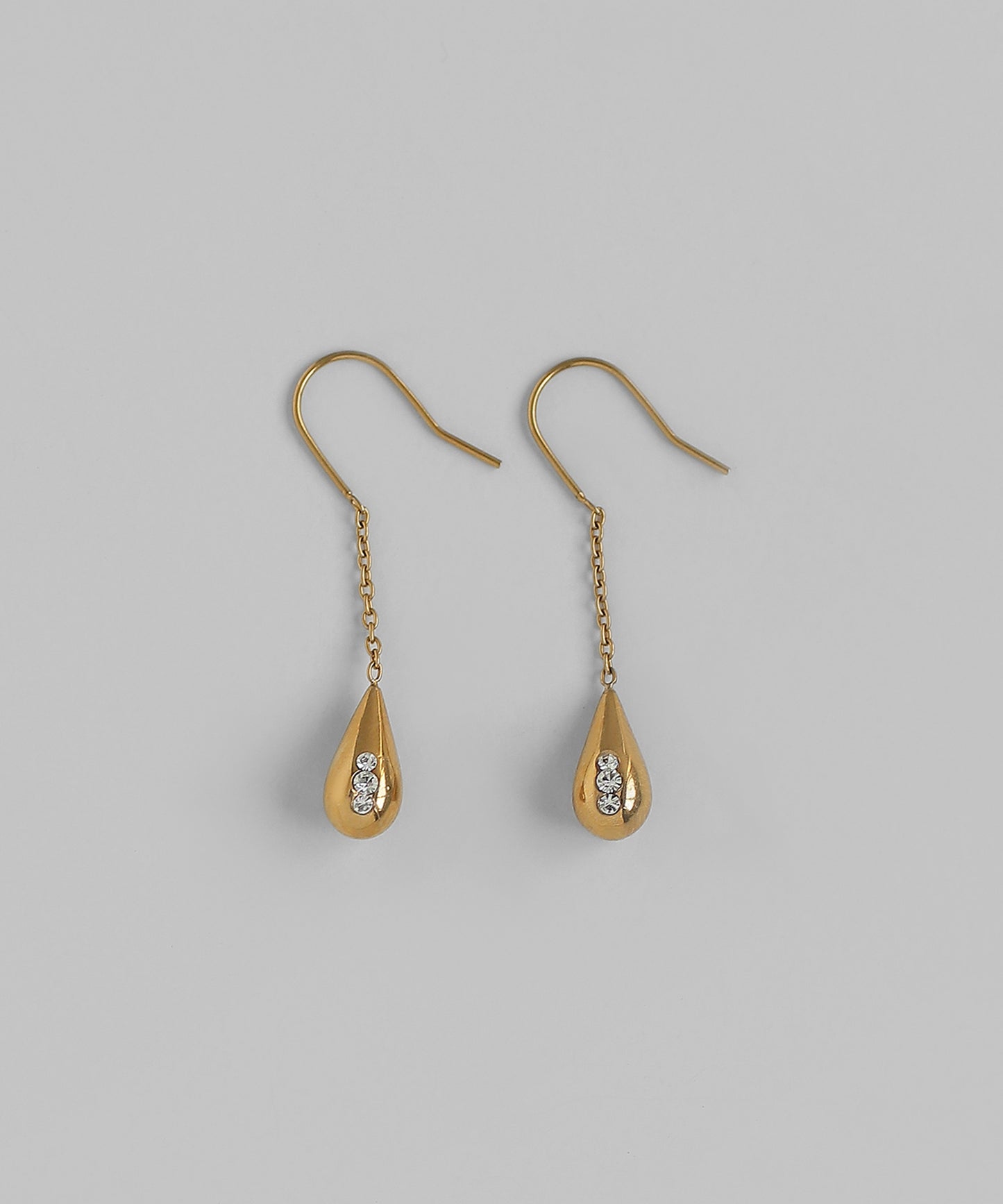 Bijou Drop Hook Earrings [Stainless Steel]