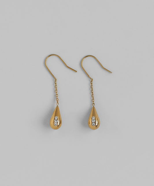Bijou Drop Hook Earrings [Stainless Steel]