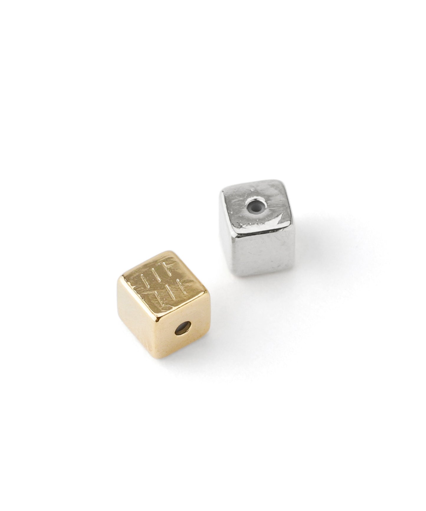 Double Line Curls Earrings [Surgical Stainless Steel]