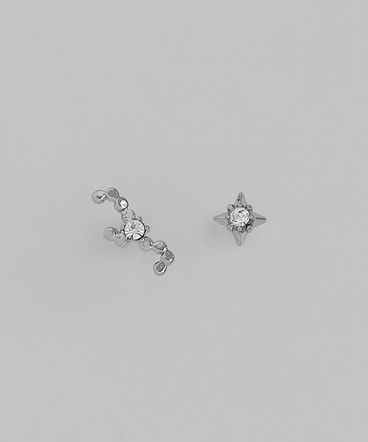 Constellation Earrings [Taurus] [Surgical Stainless Steel]