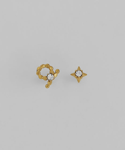 Constellation Earrings [Gemini] [Surgical Stainless Steel]