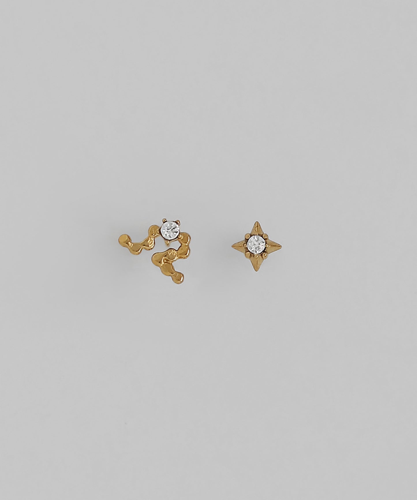 Constellation Earrings [Libra] [Surgical Stainless Steel]