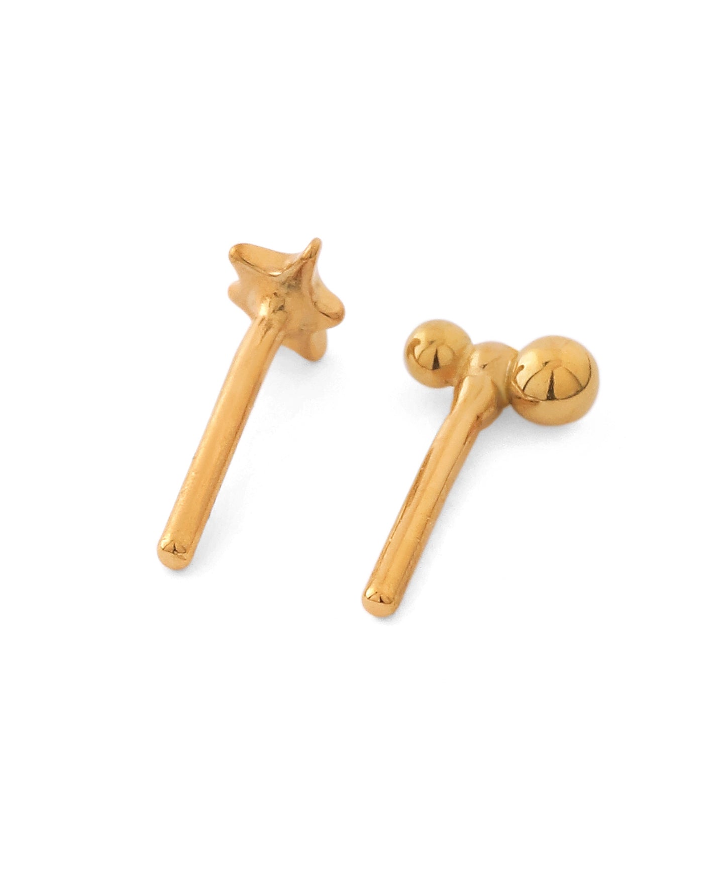 Design Earrings [Set of 2 Pairs] [Surgical Stainless Steel]