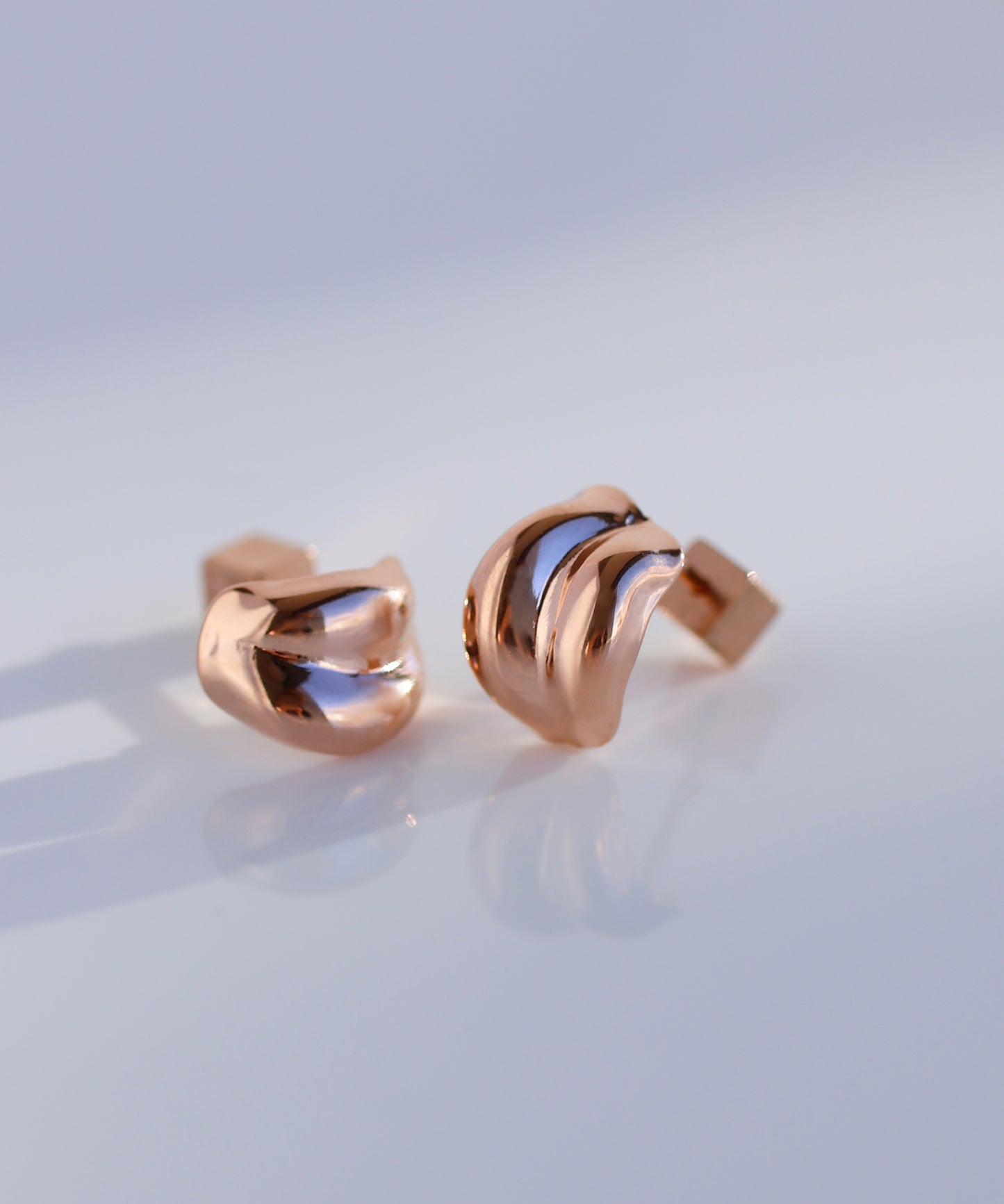 【Stainless Steel IP】Nuance Metal Earrings