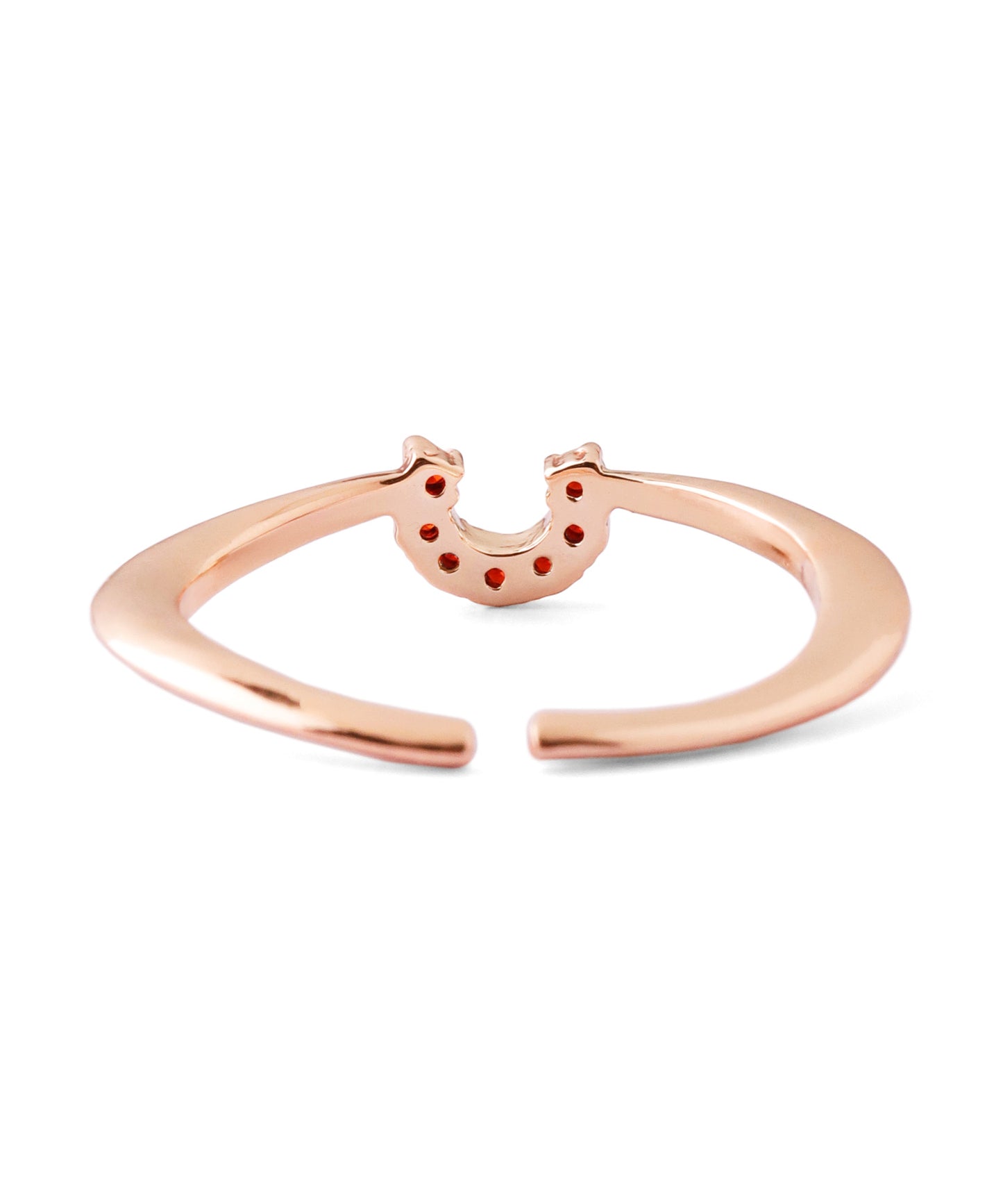 【Limited Qty with a Gift Box】Color Bijou Horseshoe Ring
