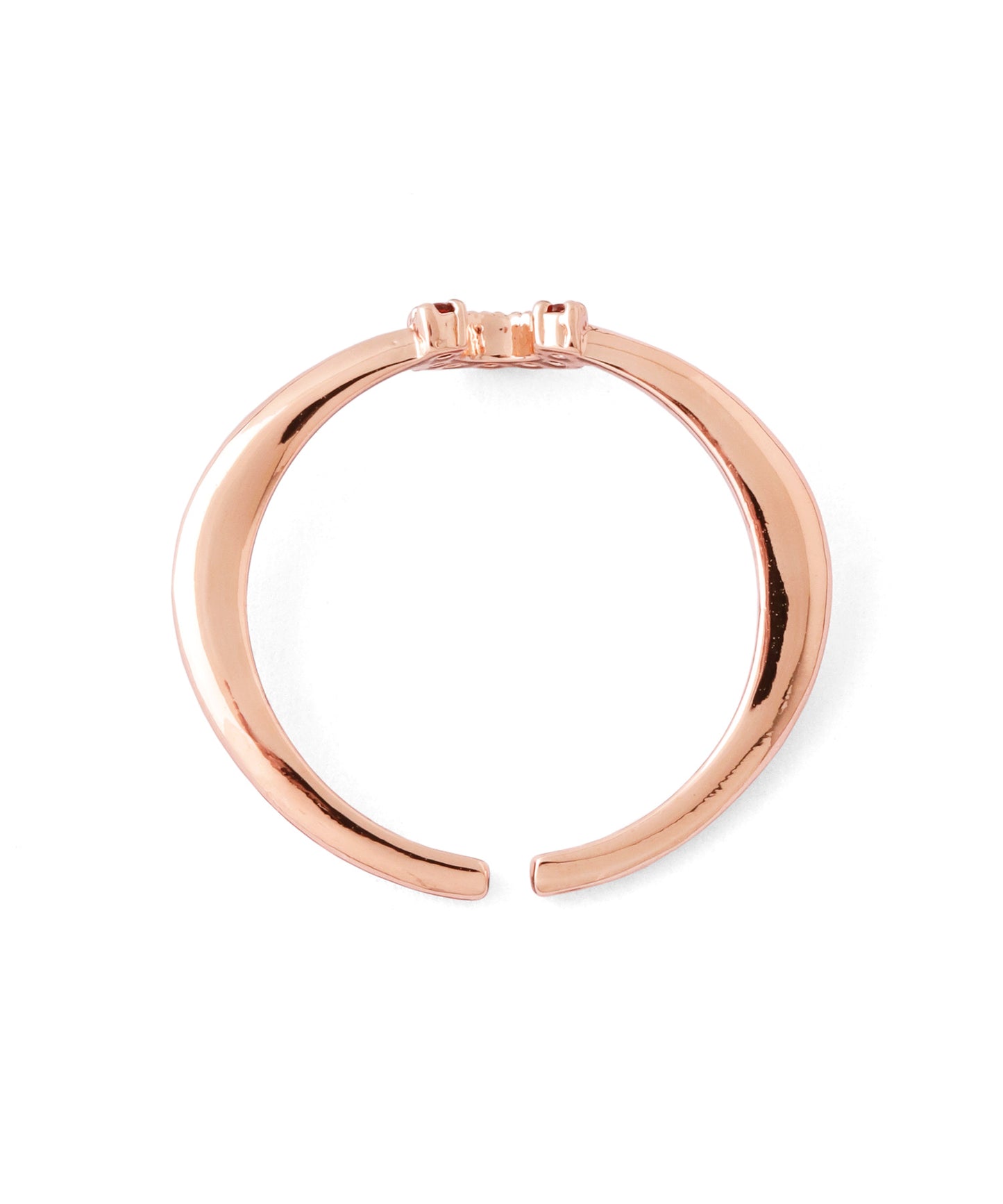 【Limited Qty with a Gift Box】Color Bijou Horseshoe Ring