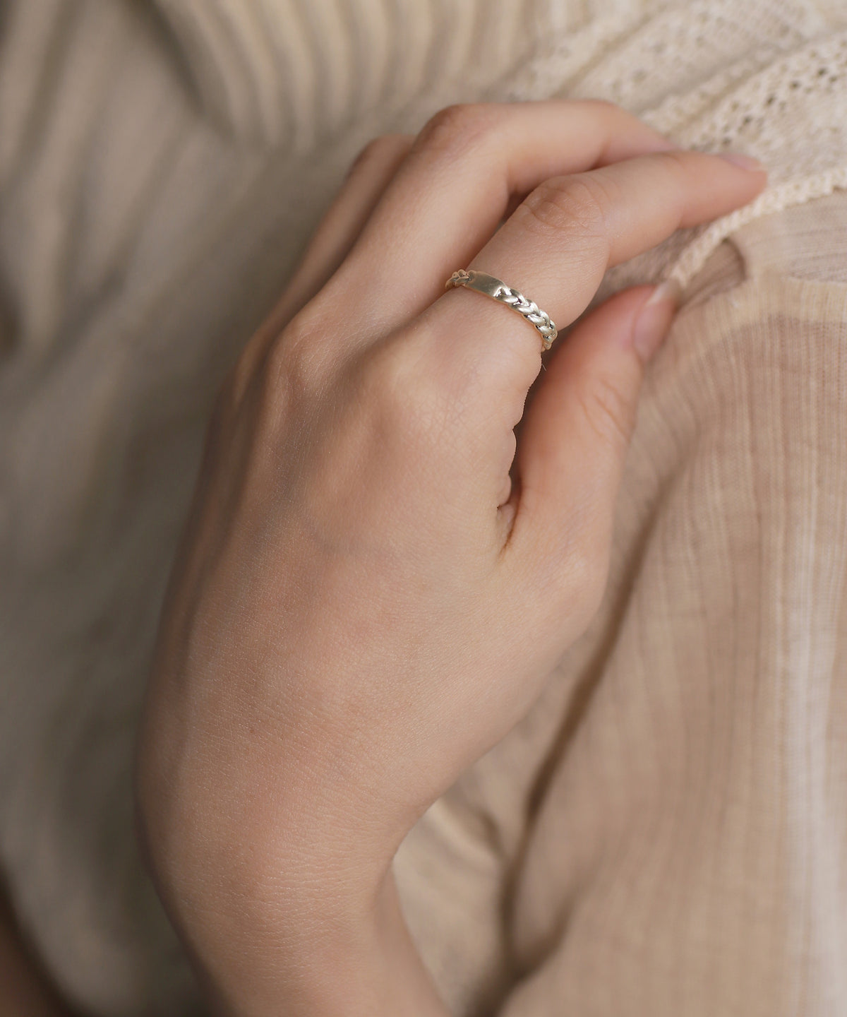 【Limited Edition】Matte Design Ring
