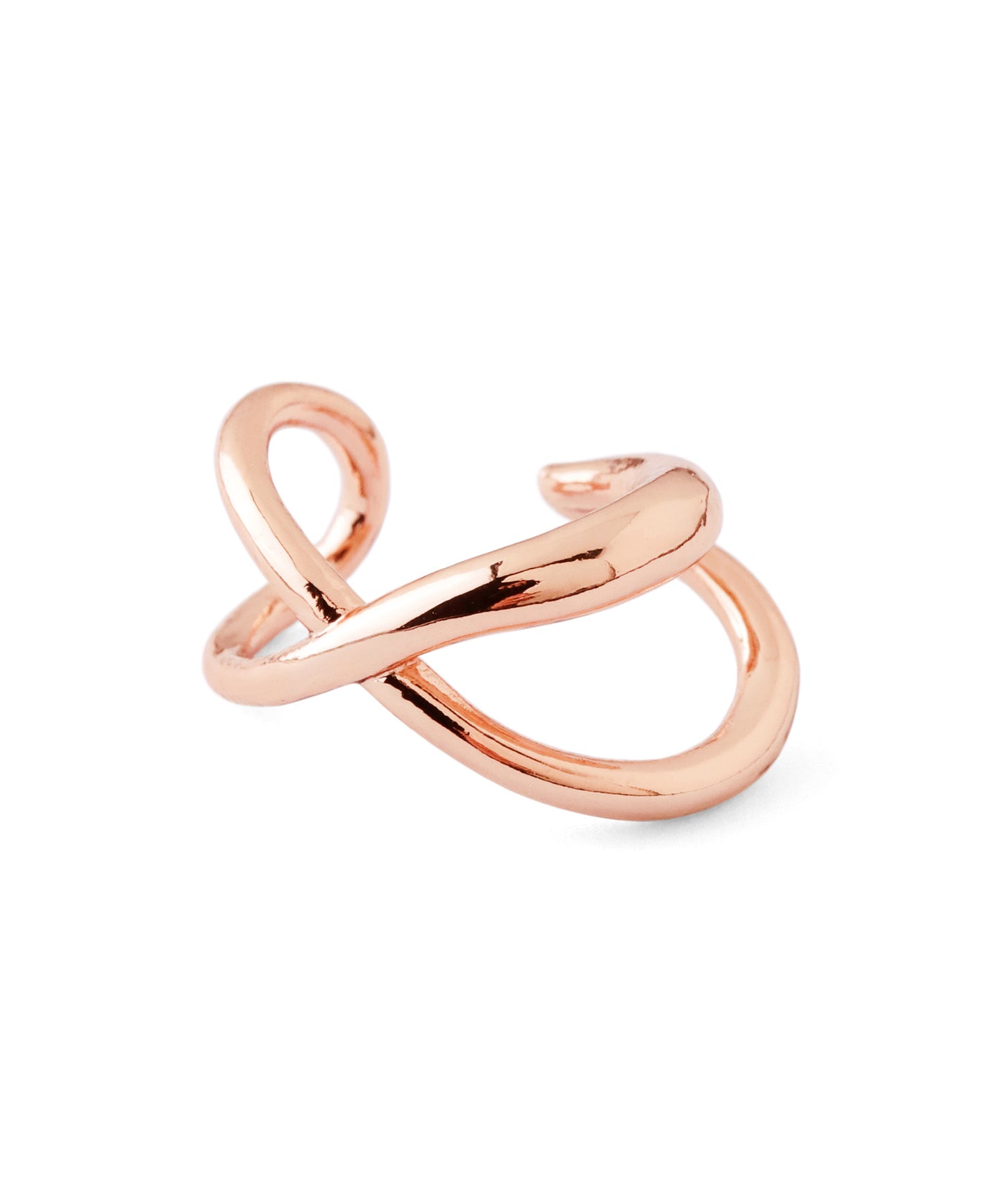 【Limited Qty with a Gift Box】Cross Line Ear Cuff