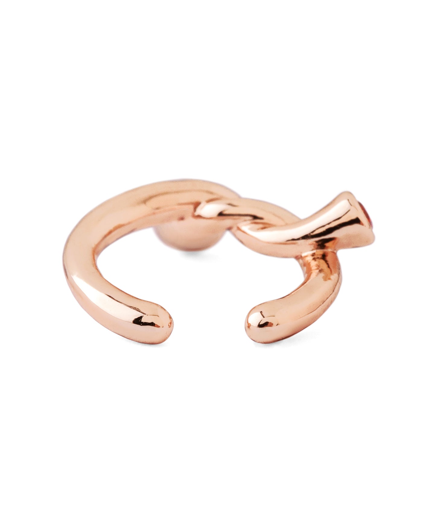 【Limited Qty with a Gift Box】Color Bijou Twist Ear Cuff