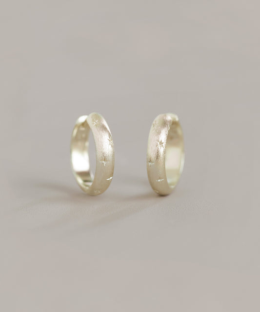 【Limited Edition】Star Hoop Earrings