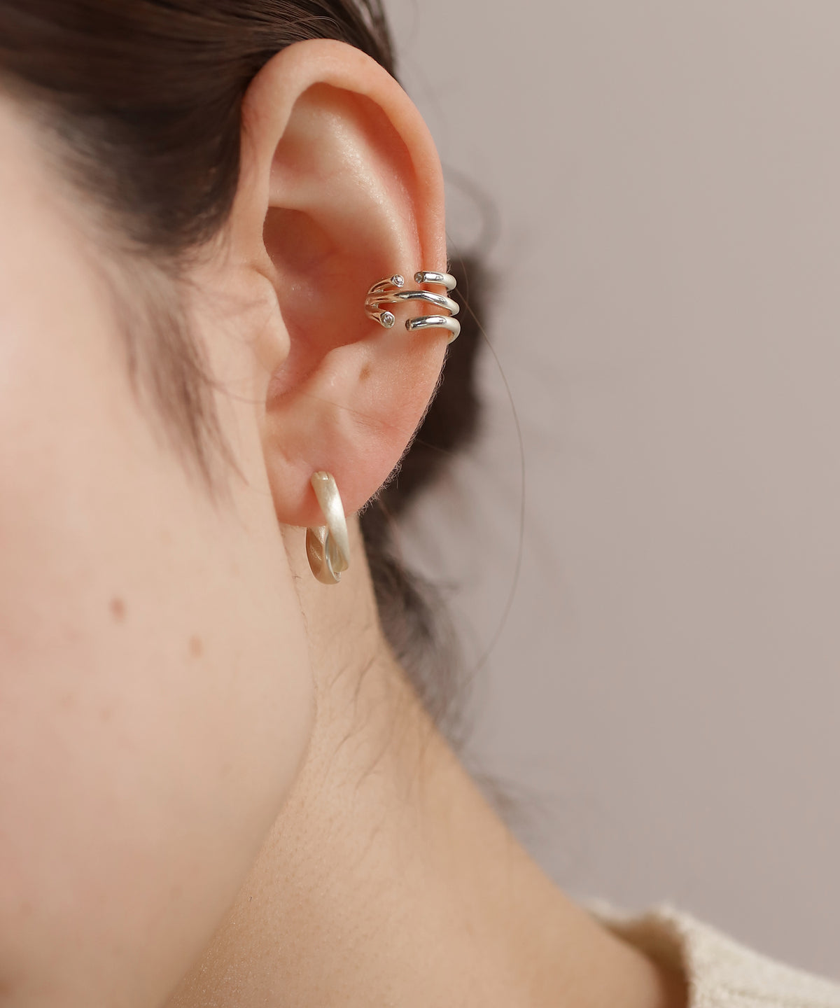 【Limited Edition】Twisted Hoop Earrings