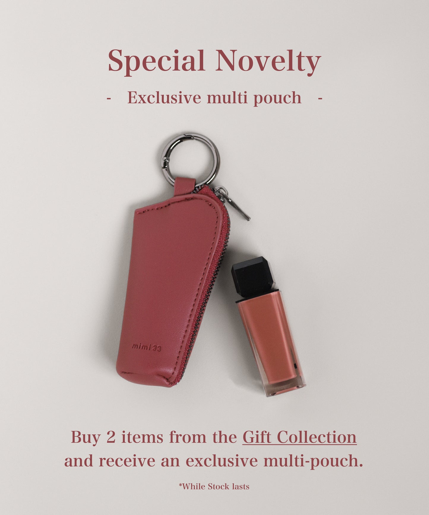 【Limited Qty with a Gift Box】Color Bijou Horseshoe Ring