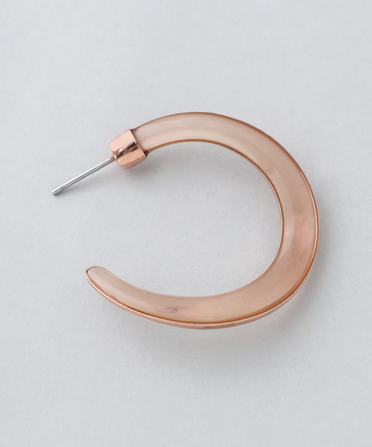 【Limited Quantity】Clear Hoop Earrings