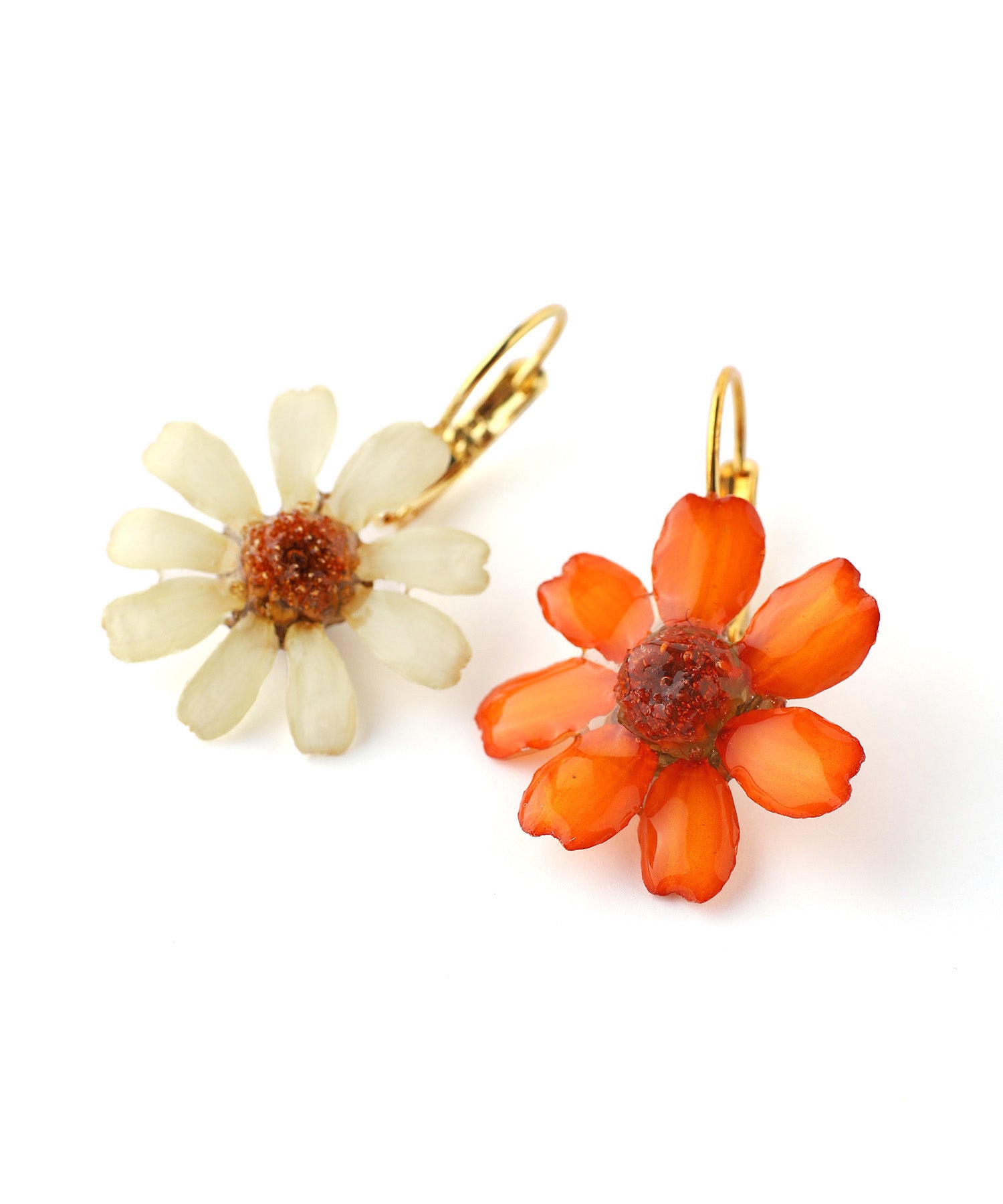 Flower Earrings [Zinnia] (lg110025p) | mimi33 ONLINE STORE