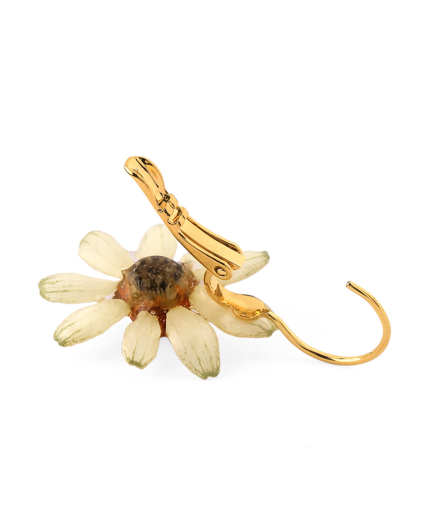 Flower Earrings [Zinnia]