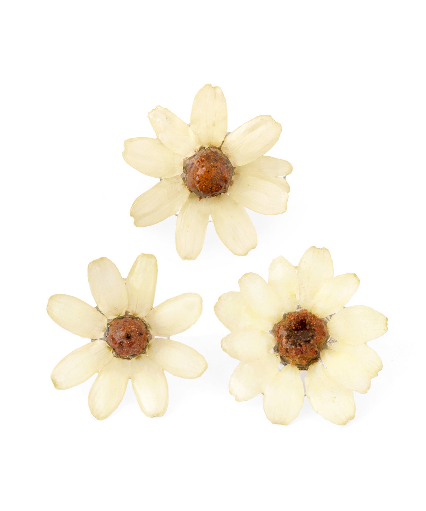 Flower Earrings [Zinnia]