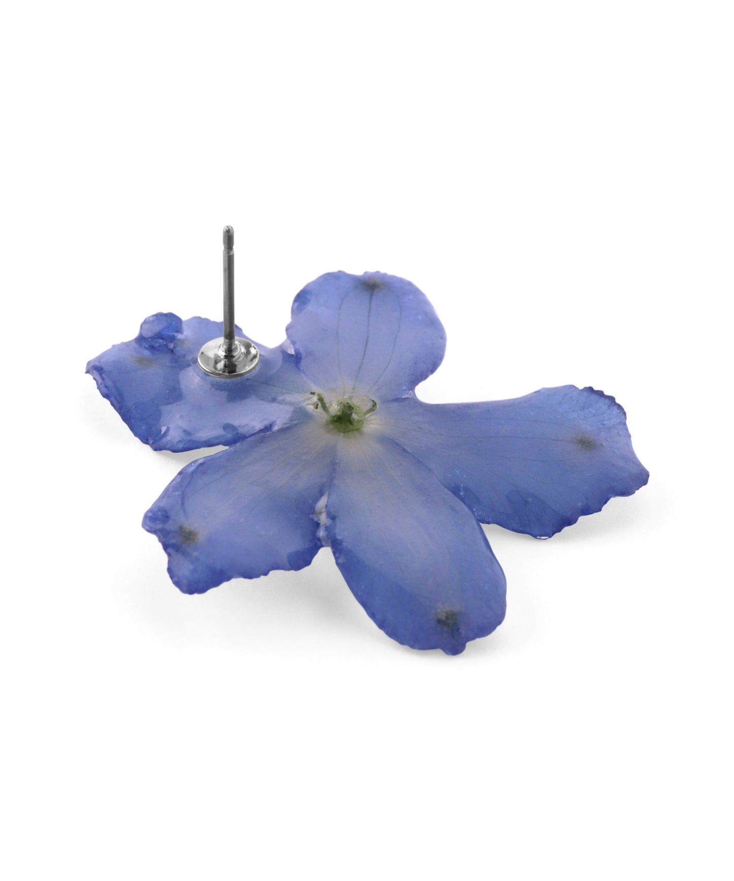 Flower Earrings [Delphinium]