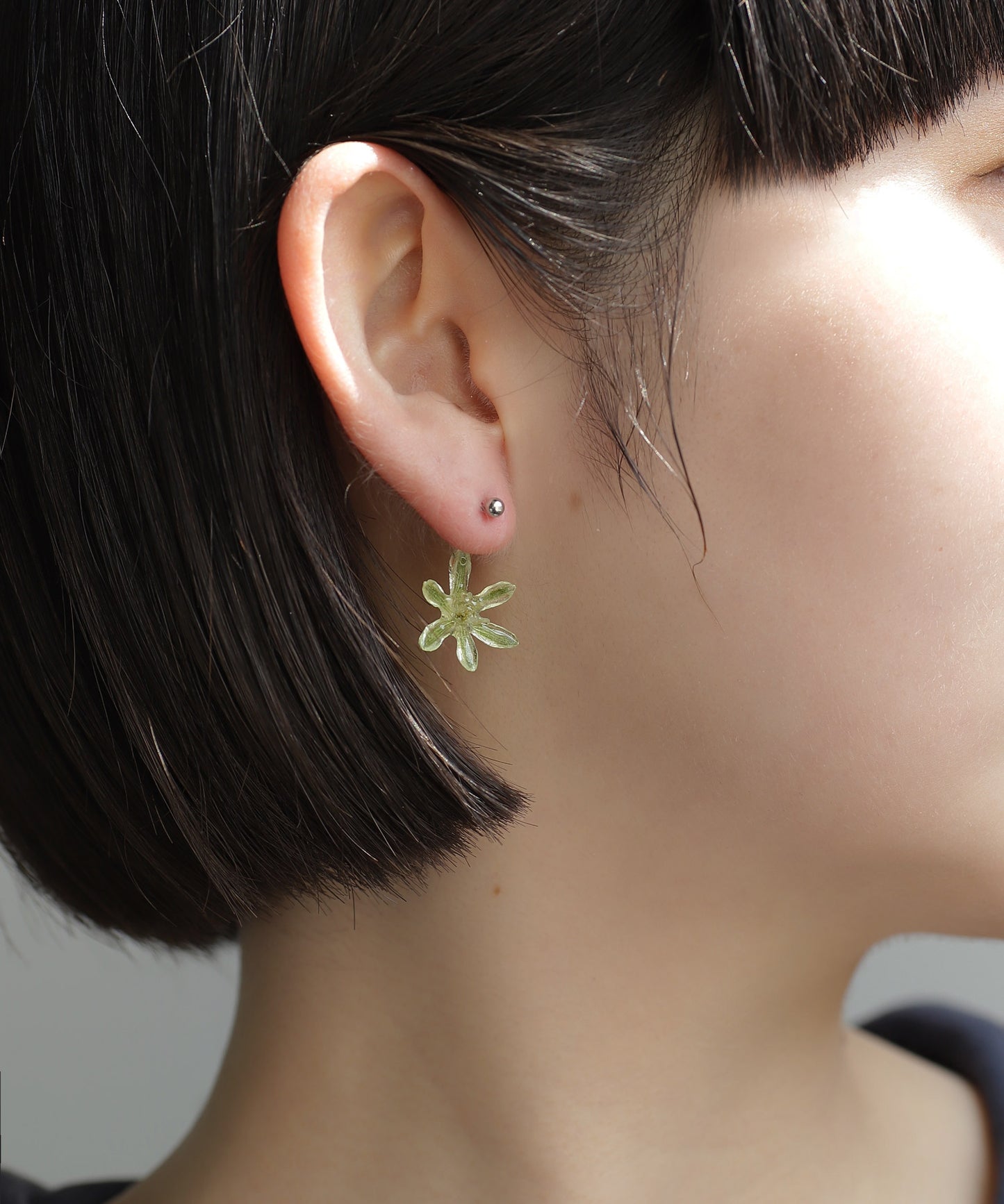 Flower Earrings [Ornithogalum]