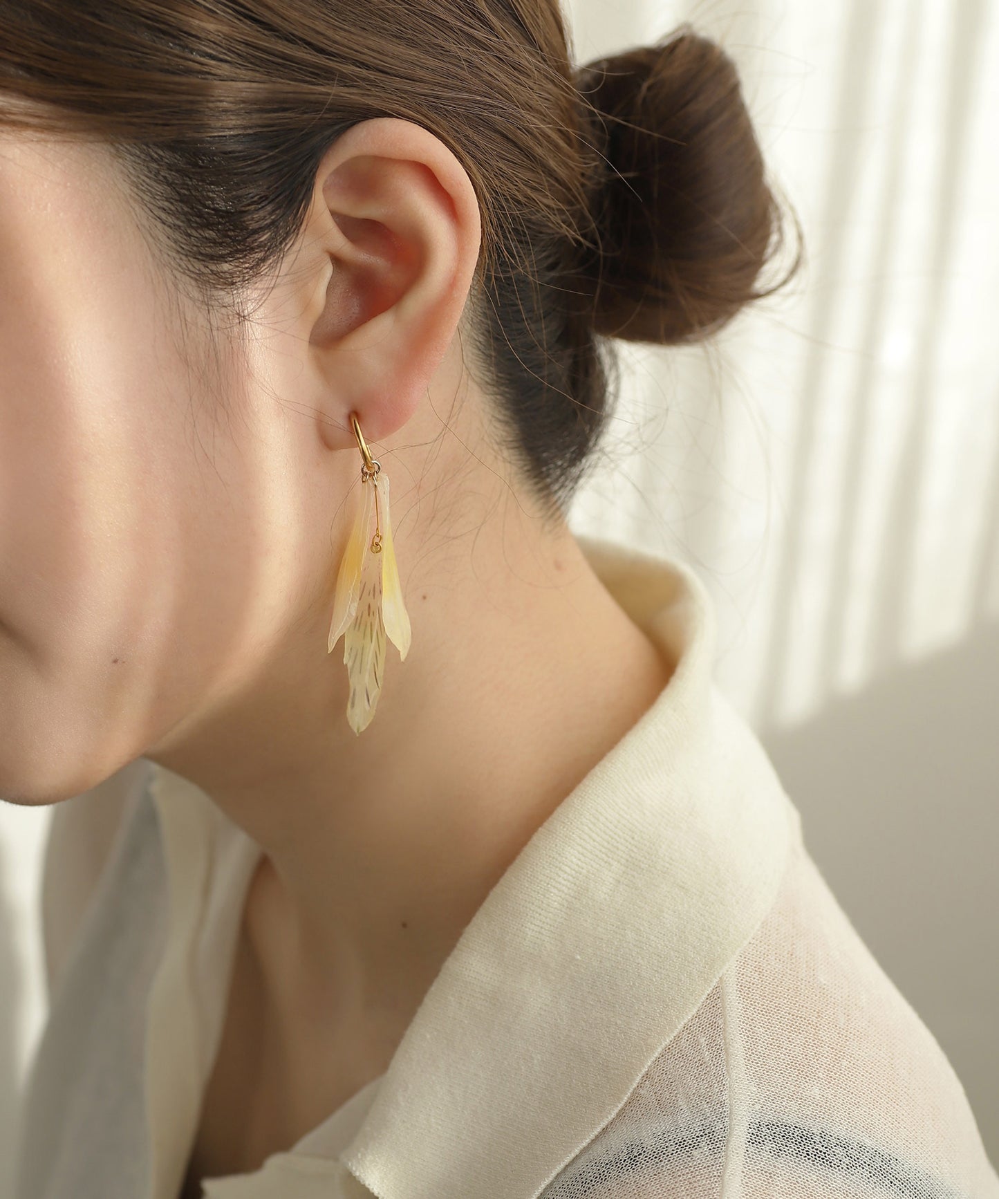 Flower Earrings [Alstroemeria]