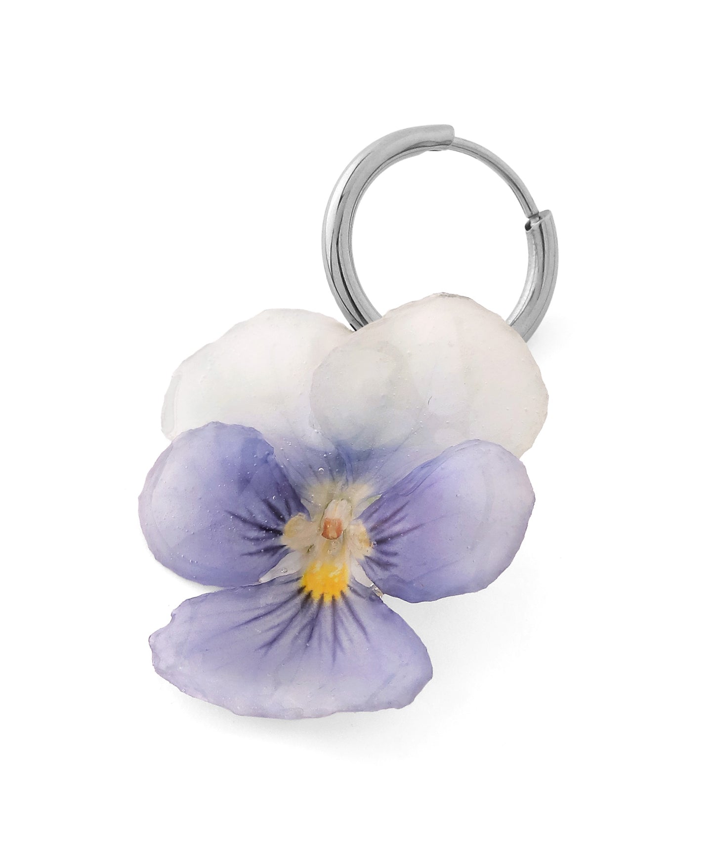 Flower Earrings [Viola]