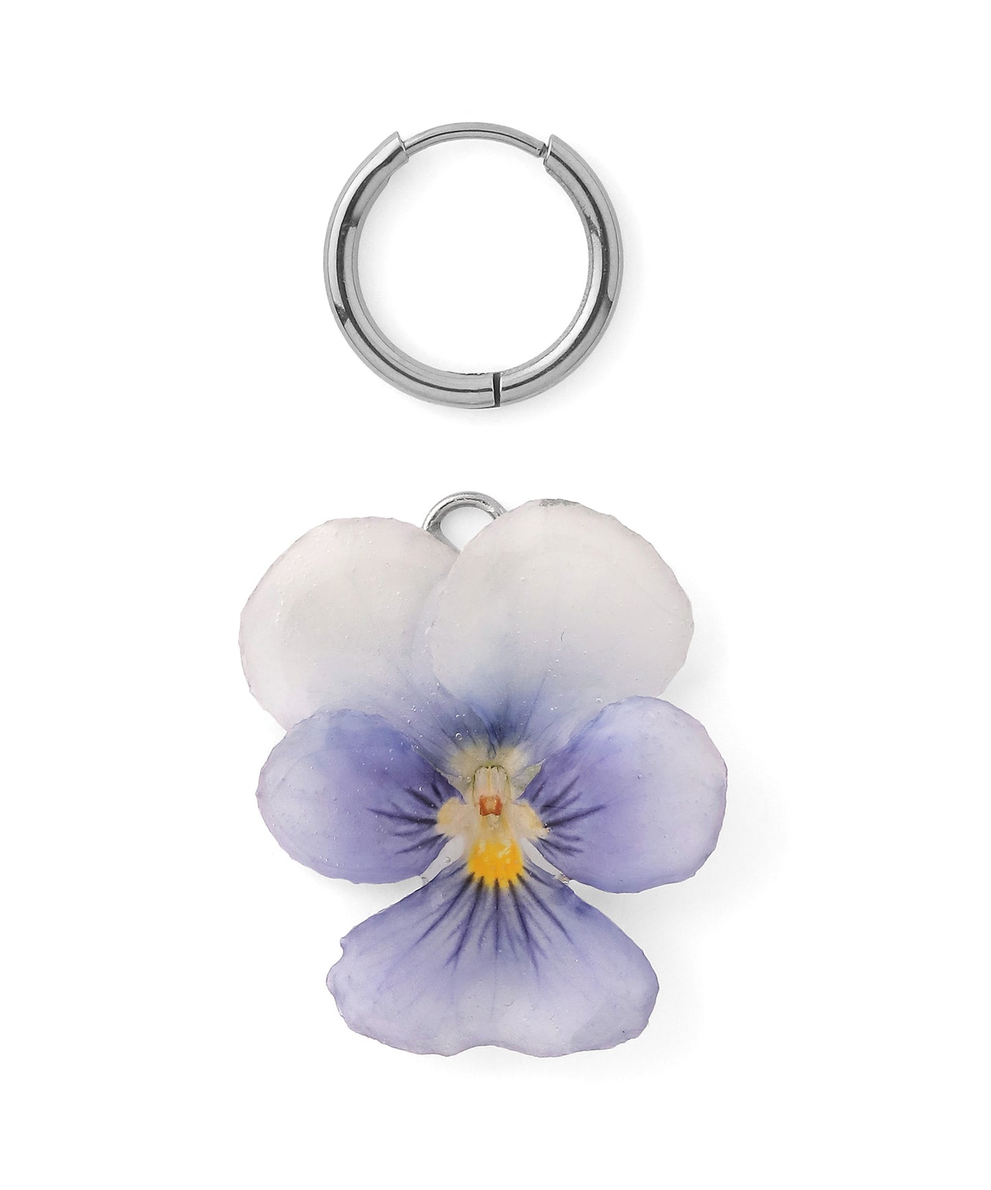 Flower Earrings [Viola]