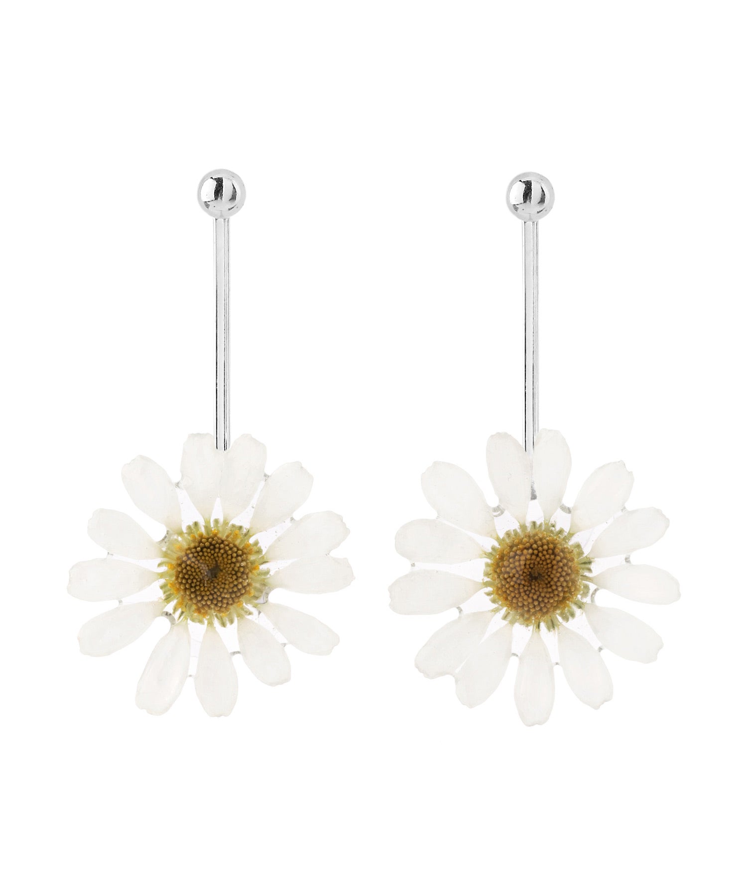 Flower Earrings [Matricaria] (LG110037P) | mimi33 ONLINE STORE