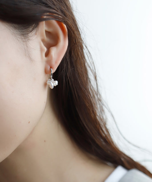 Freshwater Pearl Earrings[B]