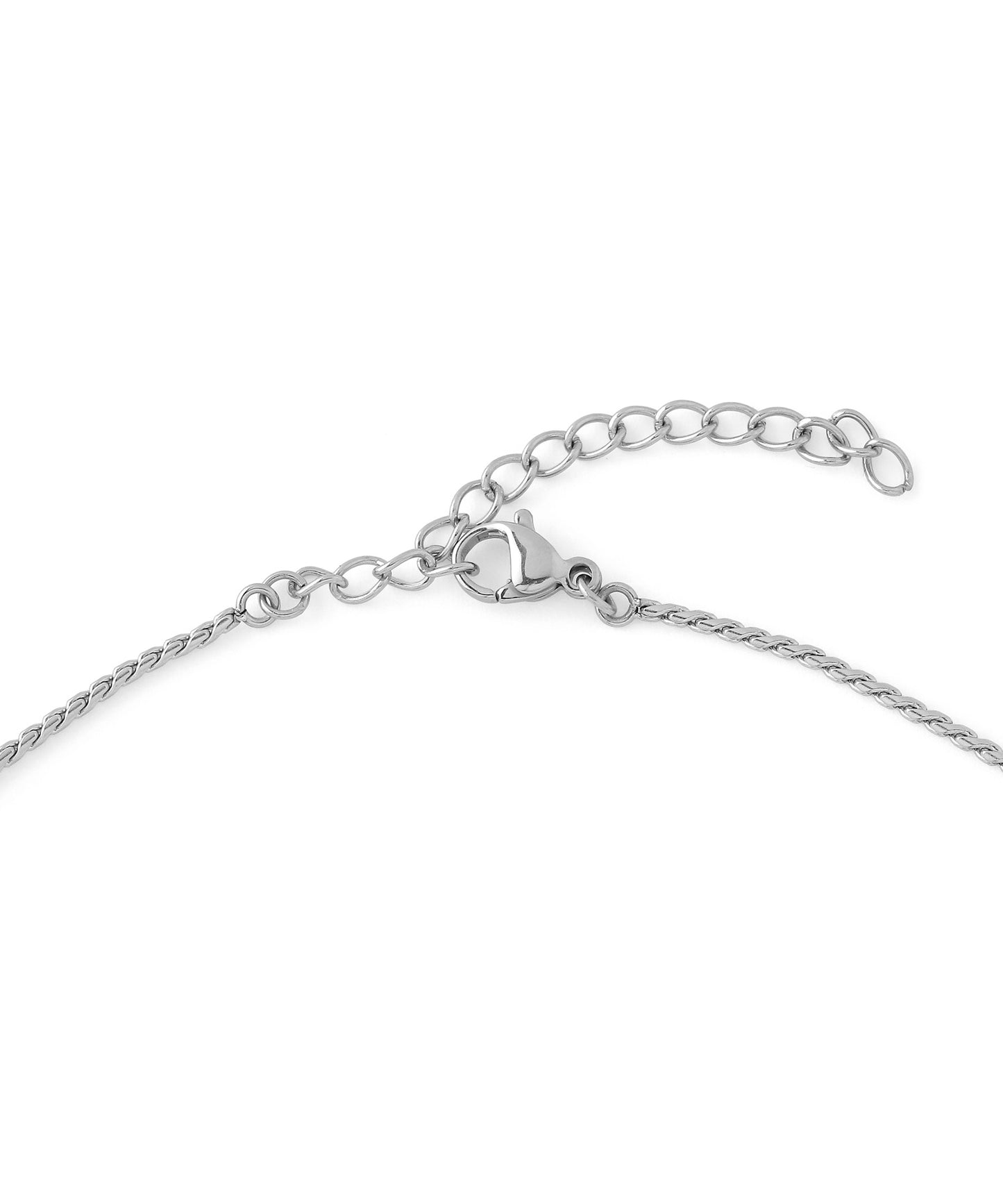 2-Way Carabiner Pendant Necklace [Stainless Steel]