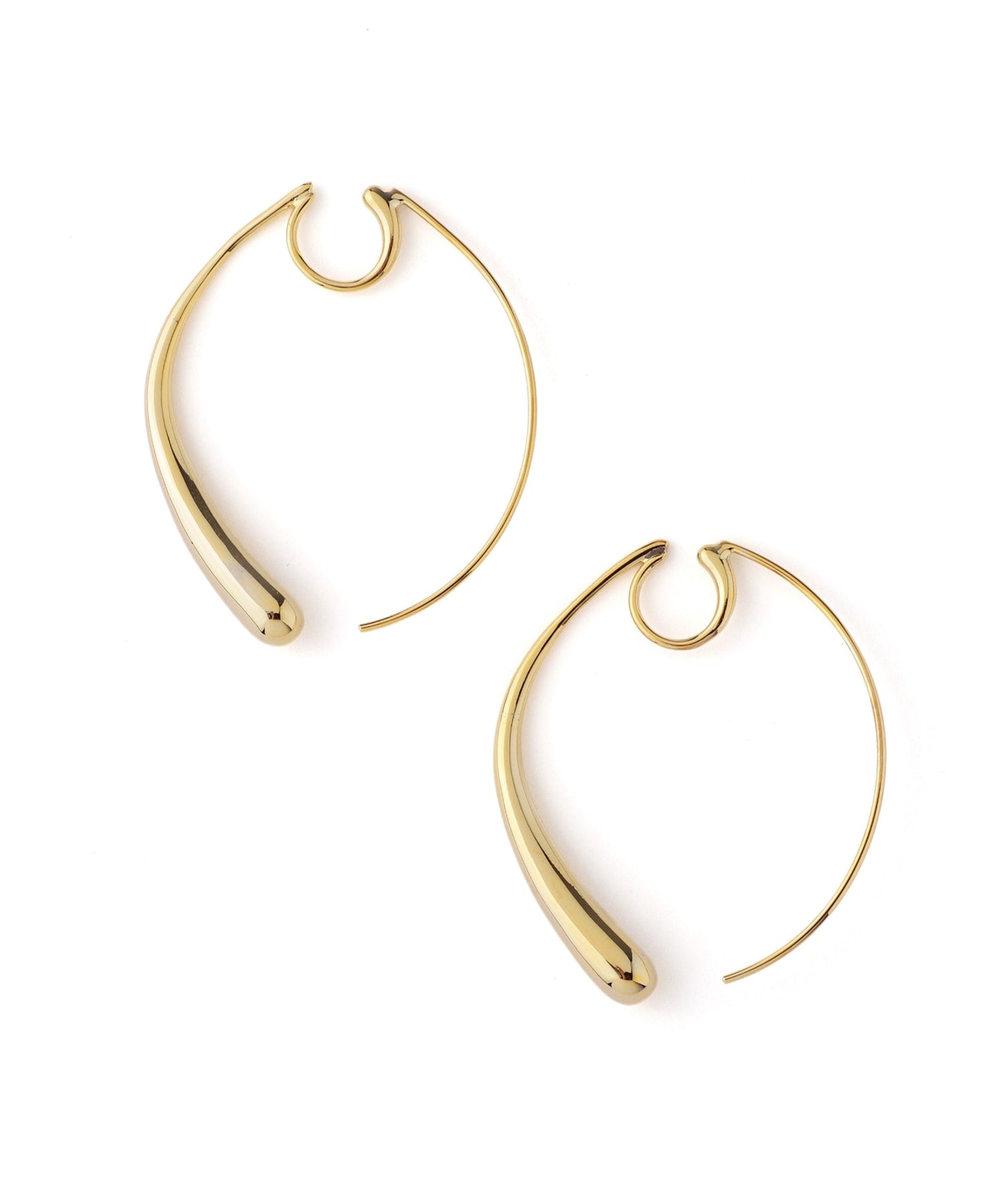 Metal Round Clip On Earrings[Sheerchic]